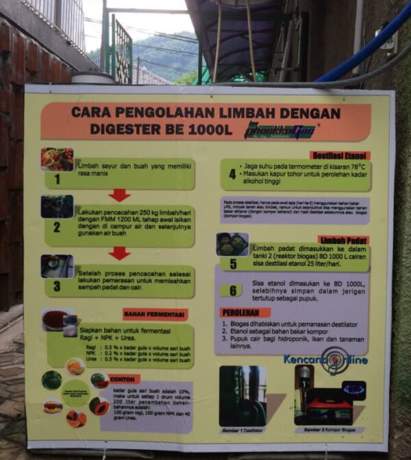 Biodigester Etanol BE 1000 L (1)
